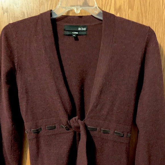 Burgundy Cardigan - Picture 1 of 8
